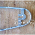 Traditional Dutch Lakdoek chainguard - frame part