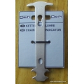 Chain wear checking tool Chain wear checking tool