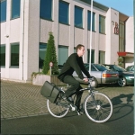 Steco Attache-mee briefcase carrier for bicycle rack