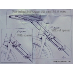 Azor Pickup frame mounting front rack