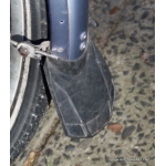 Mudflap for Chromoplastic mudguards