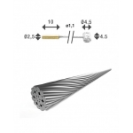 Gear cable for Sturmey Archer gears