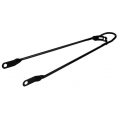 Mudguard stay with bumper