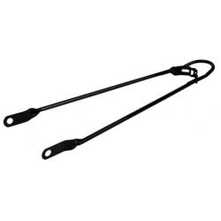 Mudguard stay with bumper
