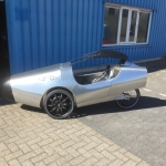 Alligt velomobile hood